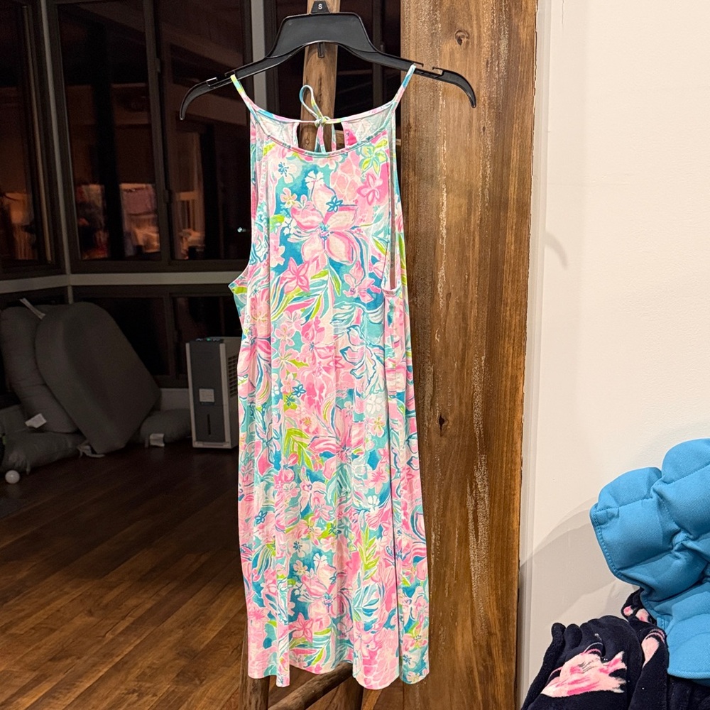 Lilly Pulitzer Margot Swing Dress “Hot on The Scene” pattern size M